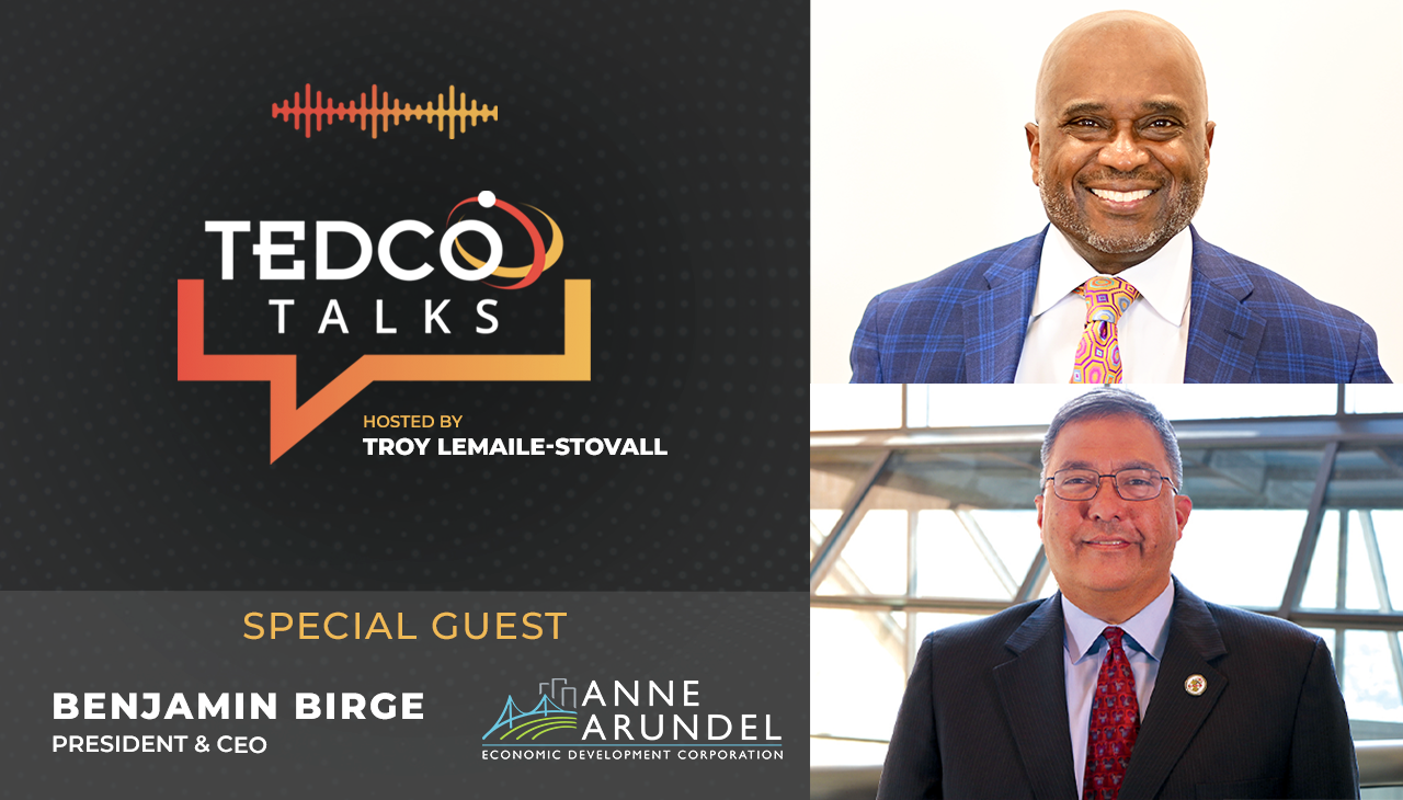 TEDCO Talks with Ben Birge, AAEDC
