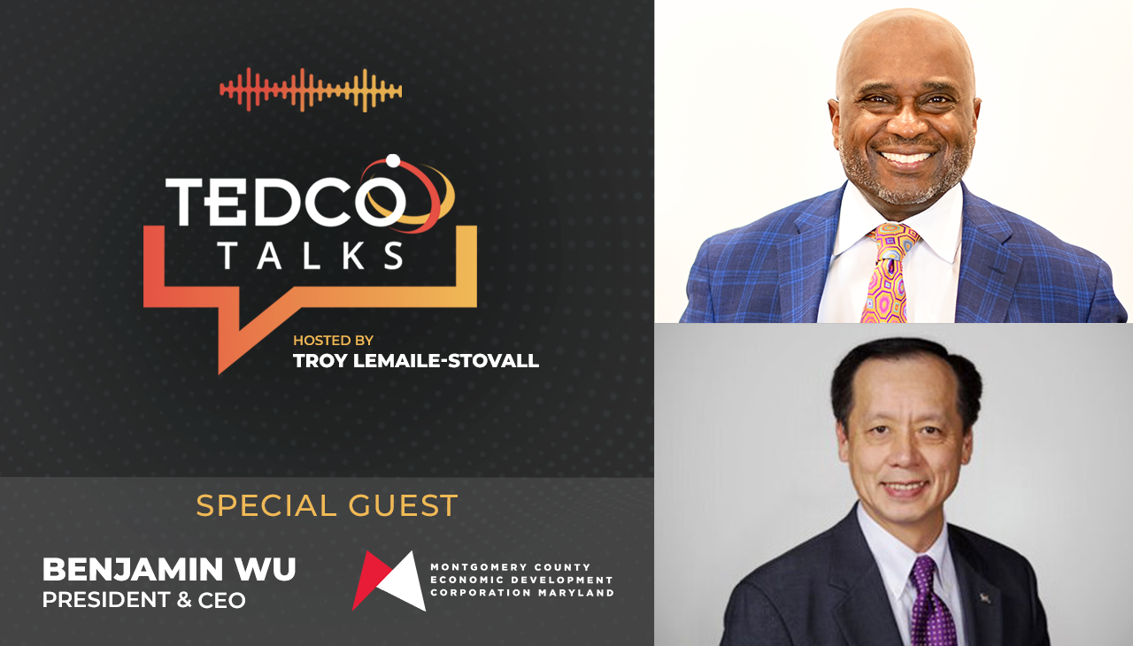 TEDCO Talks with Ben Wu, MCEDC