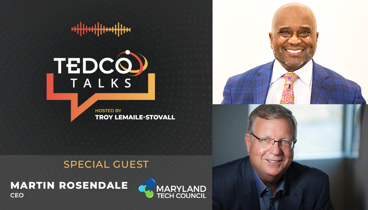 TEDCO Talks with Marty Rosendale, MTC