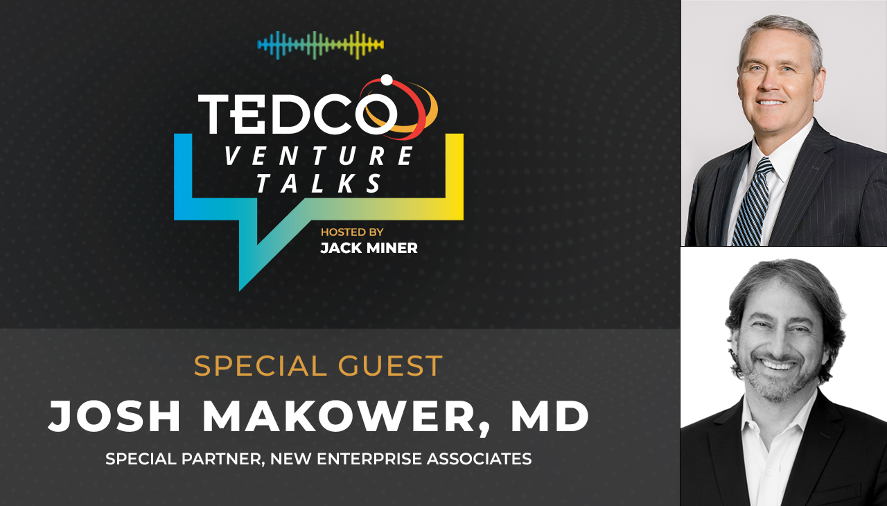 TEDCO Venture Talks: Jack Miner with Josh Makower