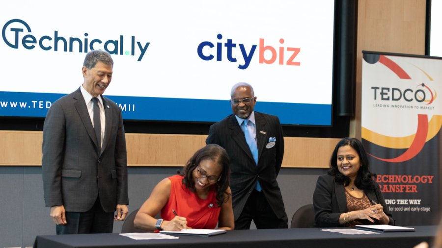 The signing of a Memorandum of Understanding launches a partnership between TEDCO's Maryland Innovation Initiative and The Henry M. Jackson Foundation for the Advancement of Military Medicine.