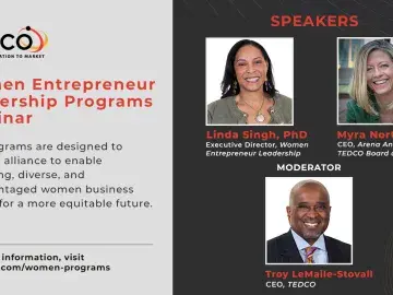 TEDCO's Women Entrepreneur Leadership Programs Webinar