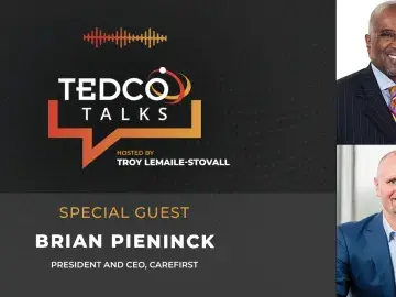 TEDCO Talks: Troy LeMaile-Stovall with Brian Pieninck, CareFirst 