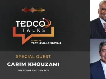 TEDCO Talks: Troy LeMaile-Stovall with Carim Khouzami, BGE