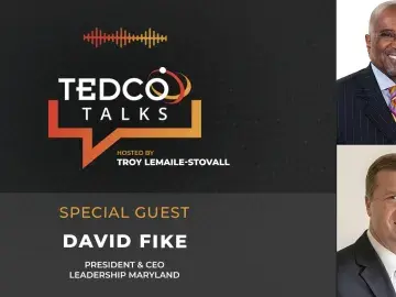 TEDCO Talks: Troy LeMaile-Stovall with David Fike, Leadership MD