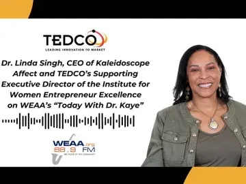 TEDCO's Supporting Executive Director Dr. Linda Singh speaks with Dr. Kaye on WEAA’s “Today with Dr. Kaye"