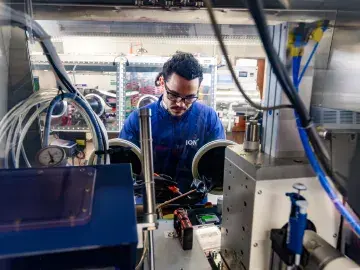 Inside an ION facility. (Courtesy ION Storage Systems)