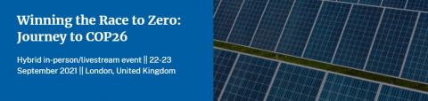 Winning the Race to Zero: Journey to COP26