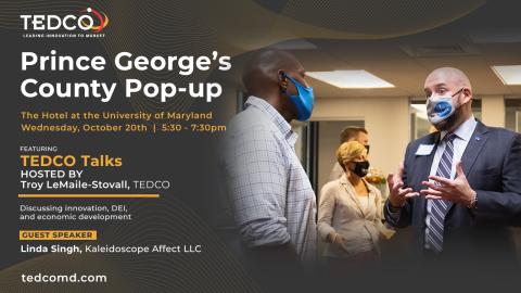 TEDCO's Prince George's County Pop-Up
