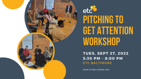 Pitching to get Attention Workshop Calendar