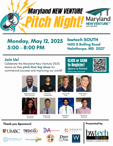 Maryland NEW VENTURE Pitch Night 2025