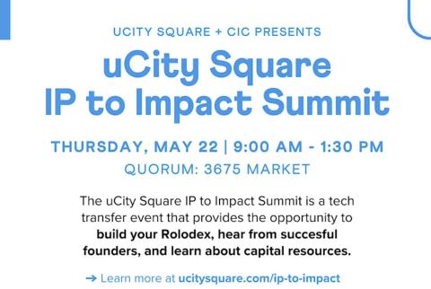 uCity Square IP to Impact Summit