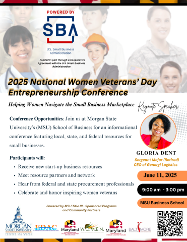 2025 National Women's Veterans' Day Entrepreneurship Conference