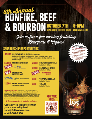 I95 BUSINESS: BONFIRE, BEEF & BOURBON
