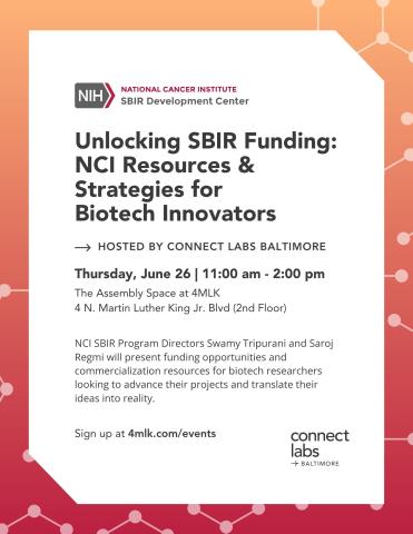 Unlocking SBIR Funding: NCI Resources & Strategies for Biotech Innovators