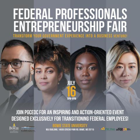 PGCEDC Presents Federal Professionals Entrepreneurship Fair