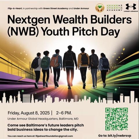 NextGen Wealth Builders (NWB): Youth Pitch Day at Under Armour HQ