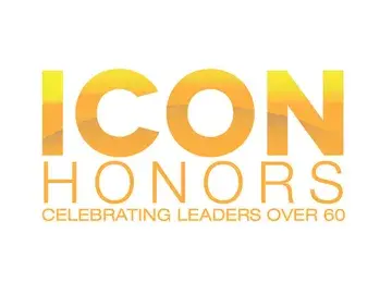 ICON HONORS logo with tagline “Celebrating leaders over 60”