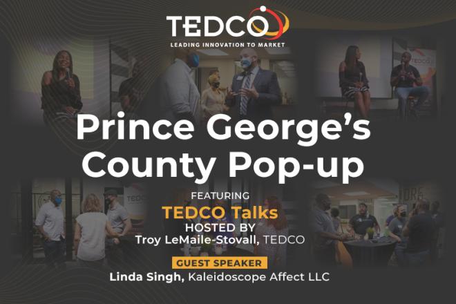 TEDCO's Prince George's County Pop-Up