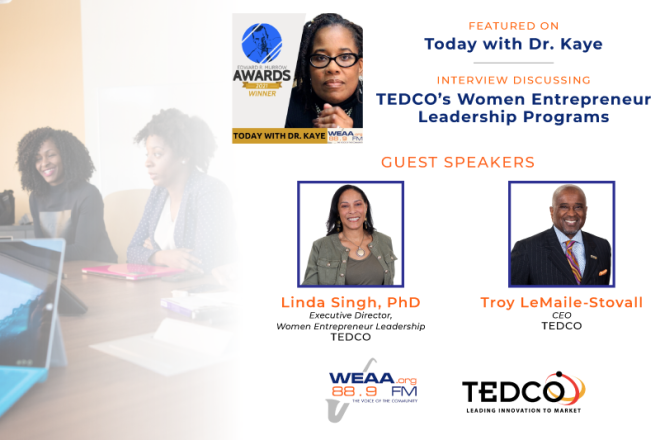TEDCO talks entrepreneurial leadership, available resources for women business leaders