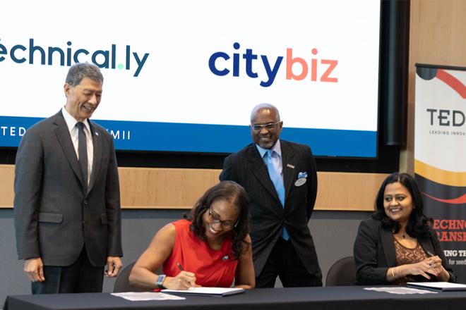 TEDCO's MII and HJF: MOU Signing 