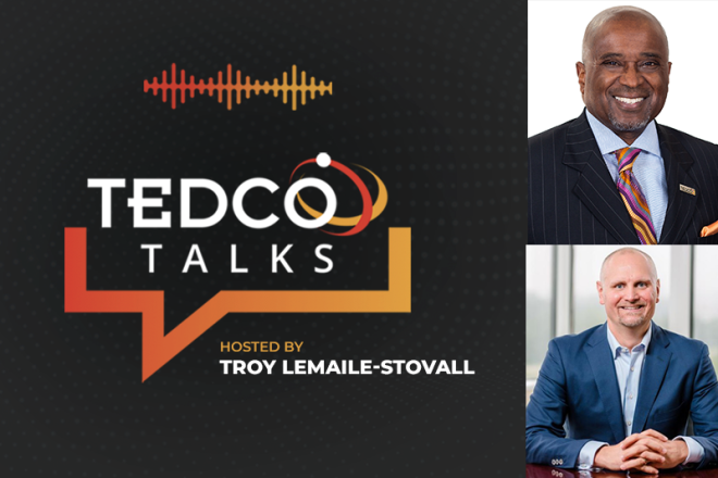 TEDCO Talks: Troy LeMaile-Stovall with Brian Pieninck, CareFirst