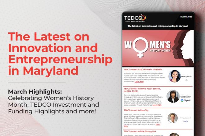 March TEDCO Newsletter