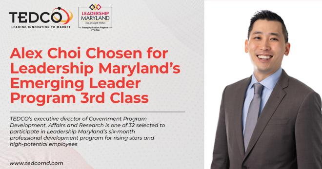 Alex Choi Chosen for Leadership Maryland’s Emerging Leader Program 3rd Class