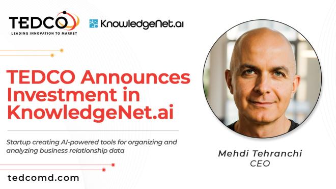 TEDCO Invests in KnowledgeNet.ai