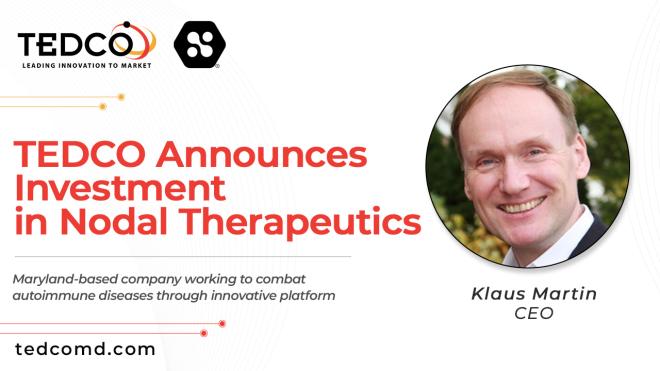 TEDCO Invests in Nodal Therapeutics