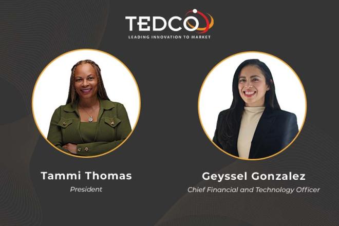 TEDCO Announces the Promotions of Tammi Thomas to President and Geyssel Gonzalez to Chief Financial & Technology Officer