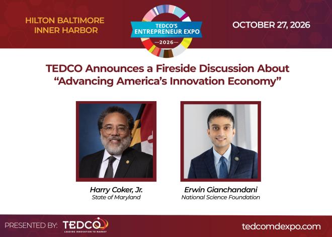 TEDCO Expo 2026 Session - Advancing America’s Innovation Economy